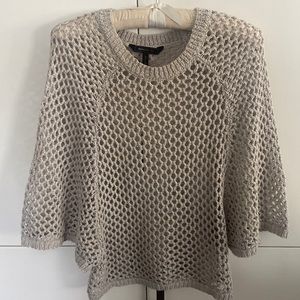 BCBG Fishnet Sweater